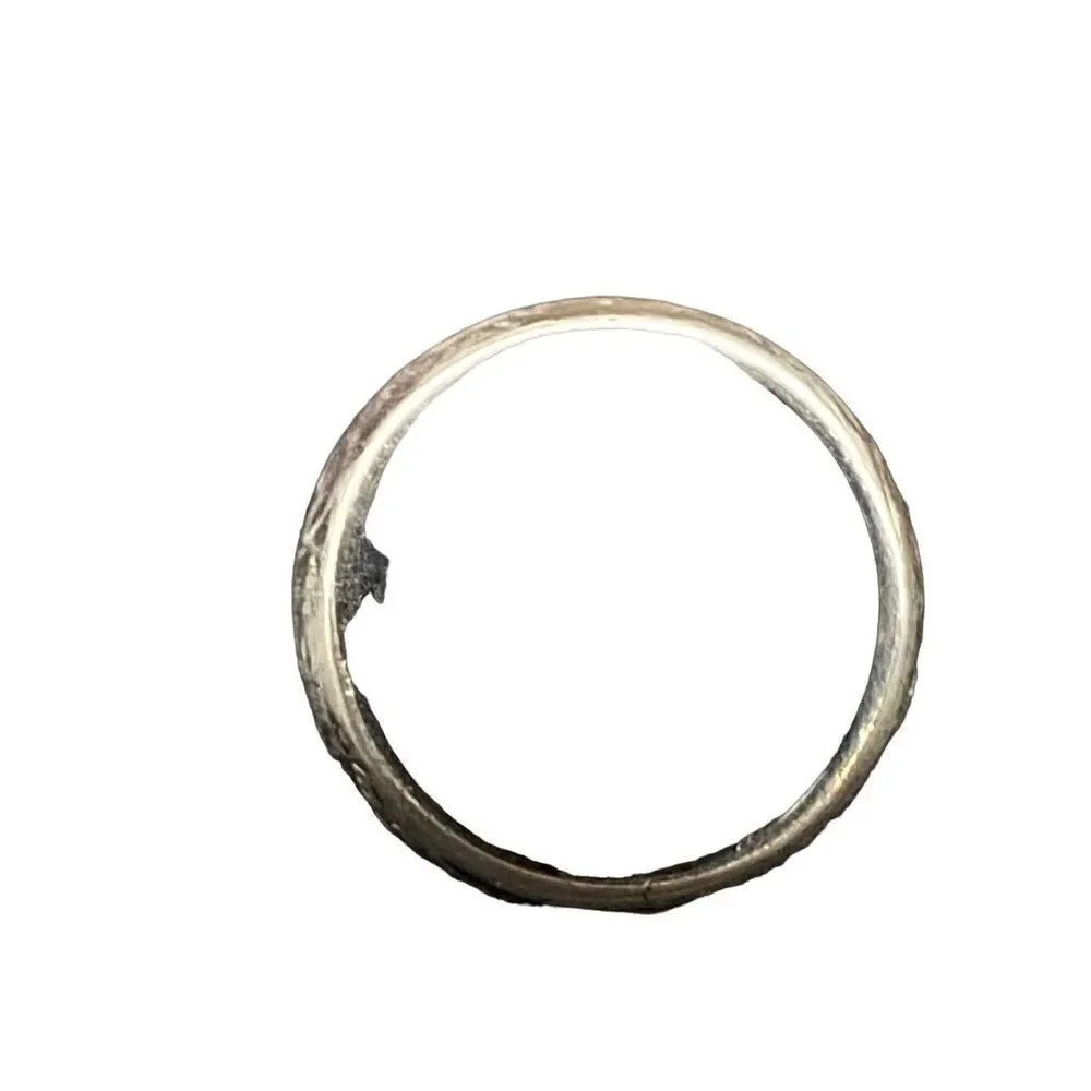 Vintage 1942 Walking Liberty Silver Half Dollar Coin Ring